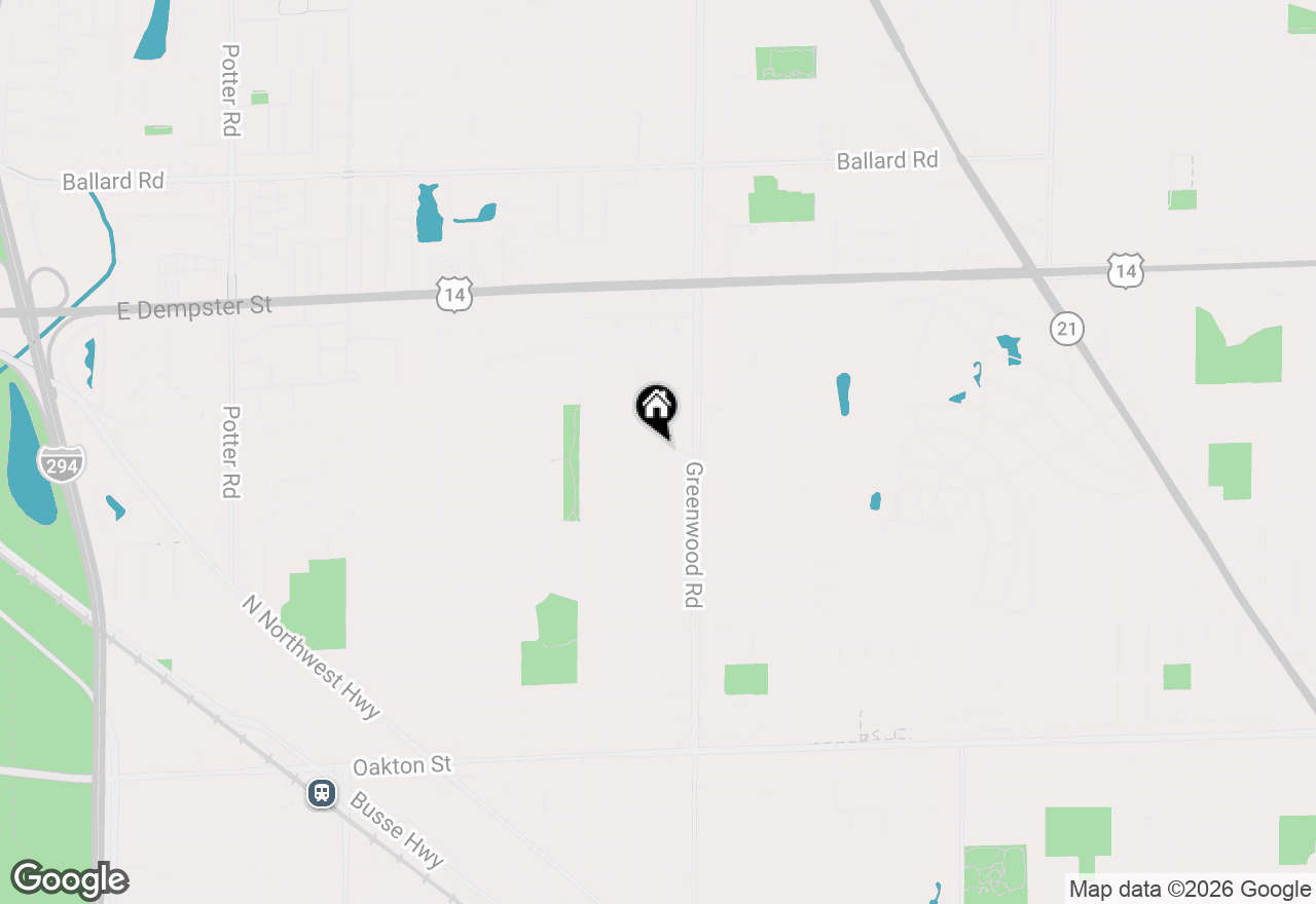 Map of 8634 W Park Lane, Niles, IL 60714