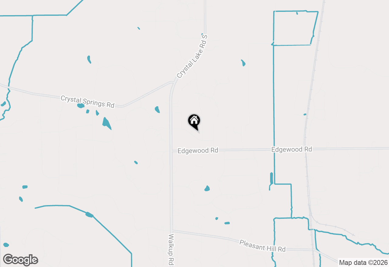 Map of 6116 Running Iron Drive, Crystal Lake, IL 60012