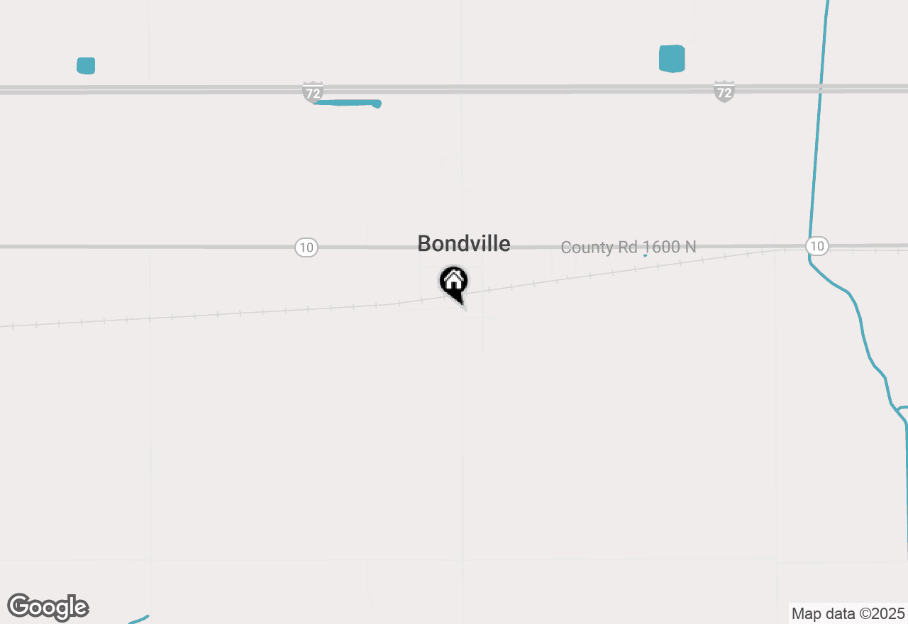 Map of 102 W Ash Street, Bondville, IL 61815