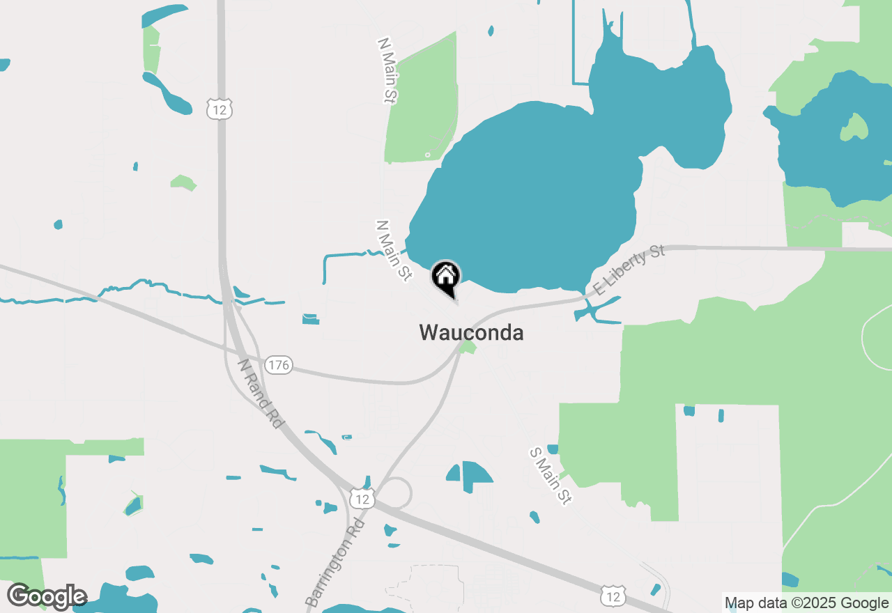 Map of 110 S Main Street, Wauconda, IL 60084