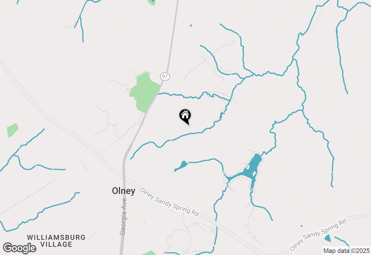 Map of 18605 Clovercrest Circle, Olney, MD 20832