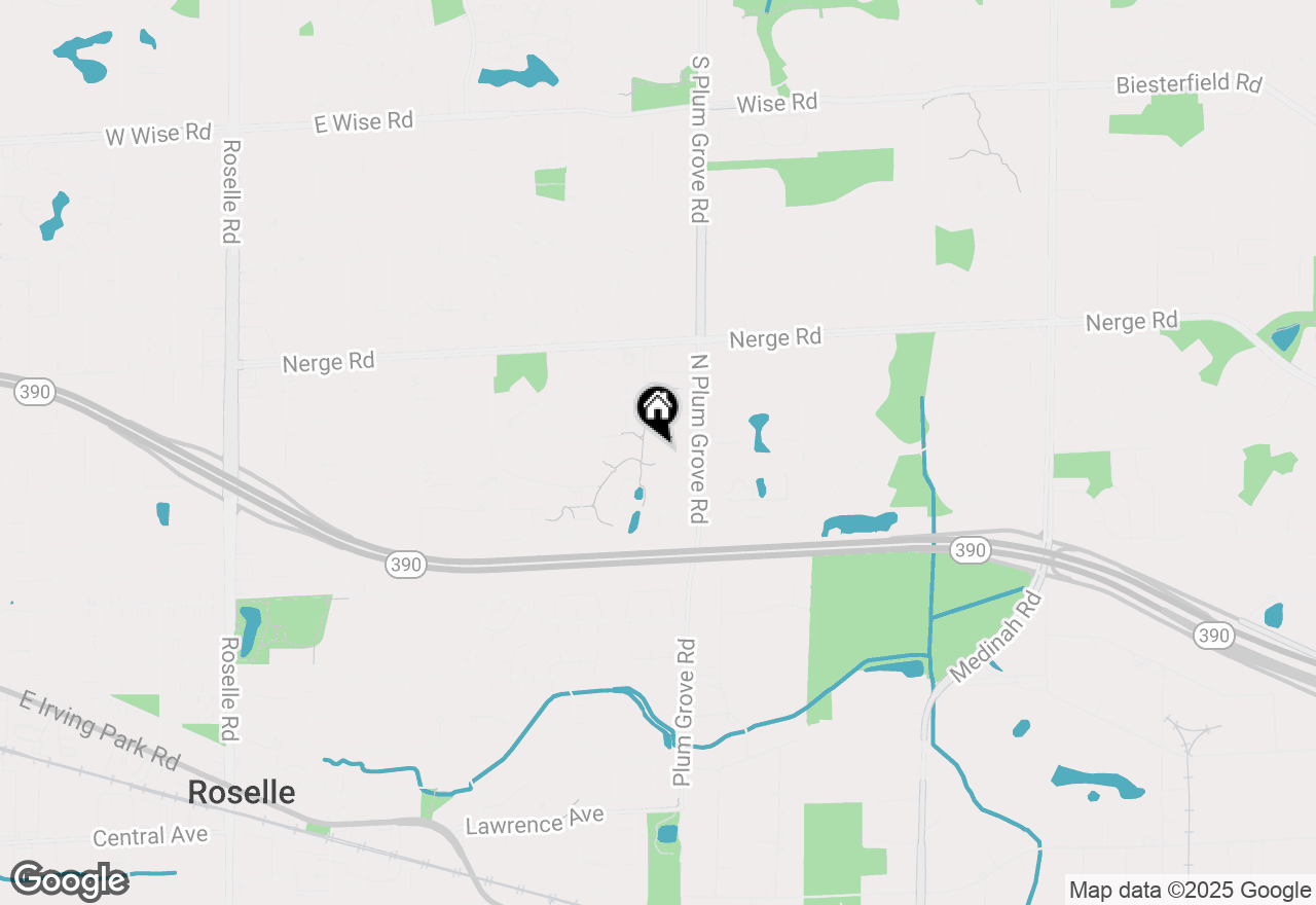 Map of 784 Oregon Trail, Roselle, IL 60172