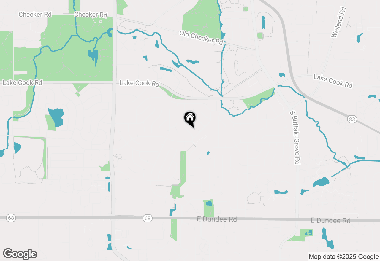 Map of 315 Cherrywood Road, Buffalo Grove, IL 60089