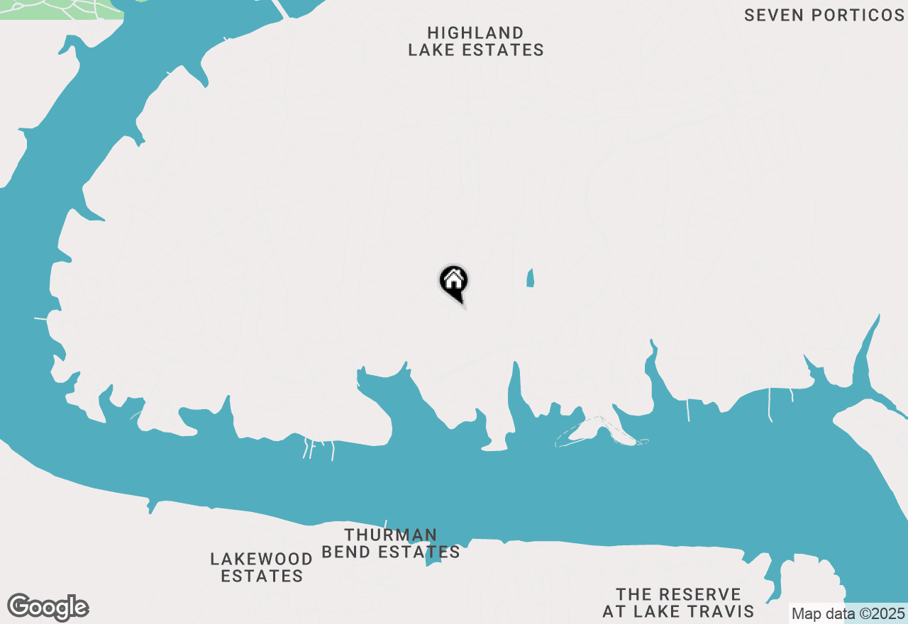 Map of 2603 Irving Cv, Lago Vista, TX 78645