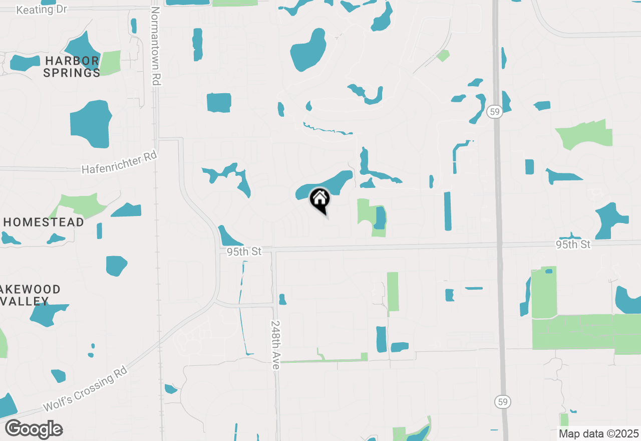 Map of 3760 Idlewild Lane, Naperville, IL 60564