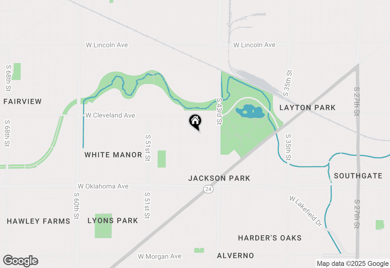 Map of 2802 S 46th St, Milwaukee, WI 53219