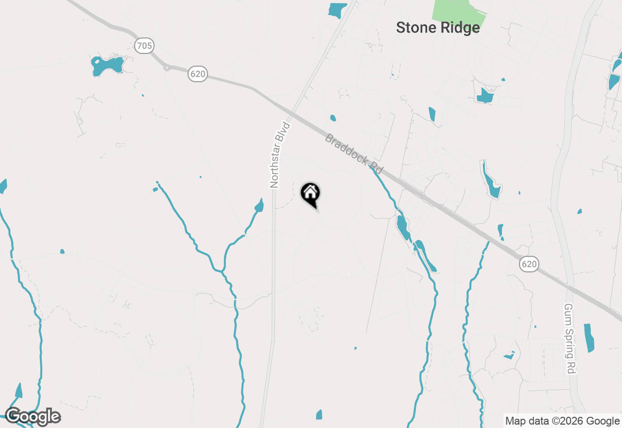Map of 25478 Kinsale Place, Aldie, VA 20105