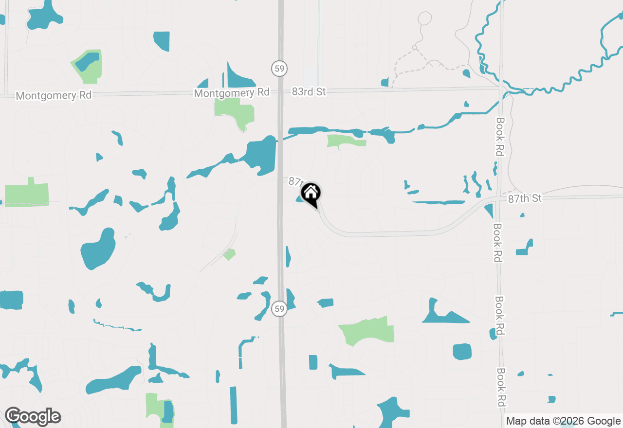 Map of 2827 Rutland Circle #204, Naperville, IL 60564
