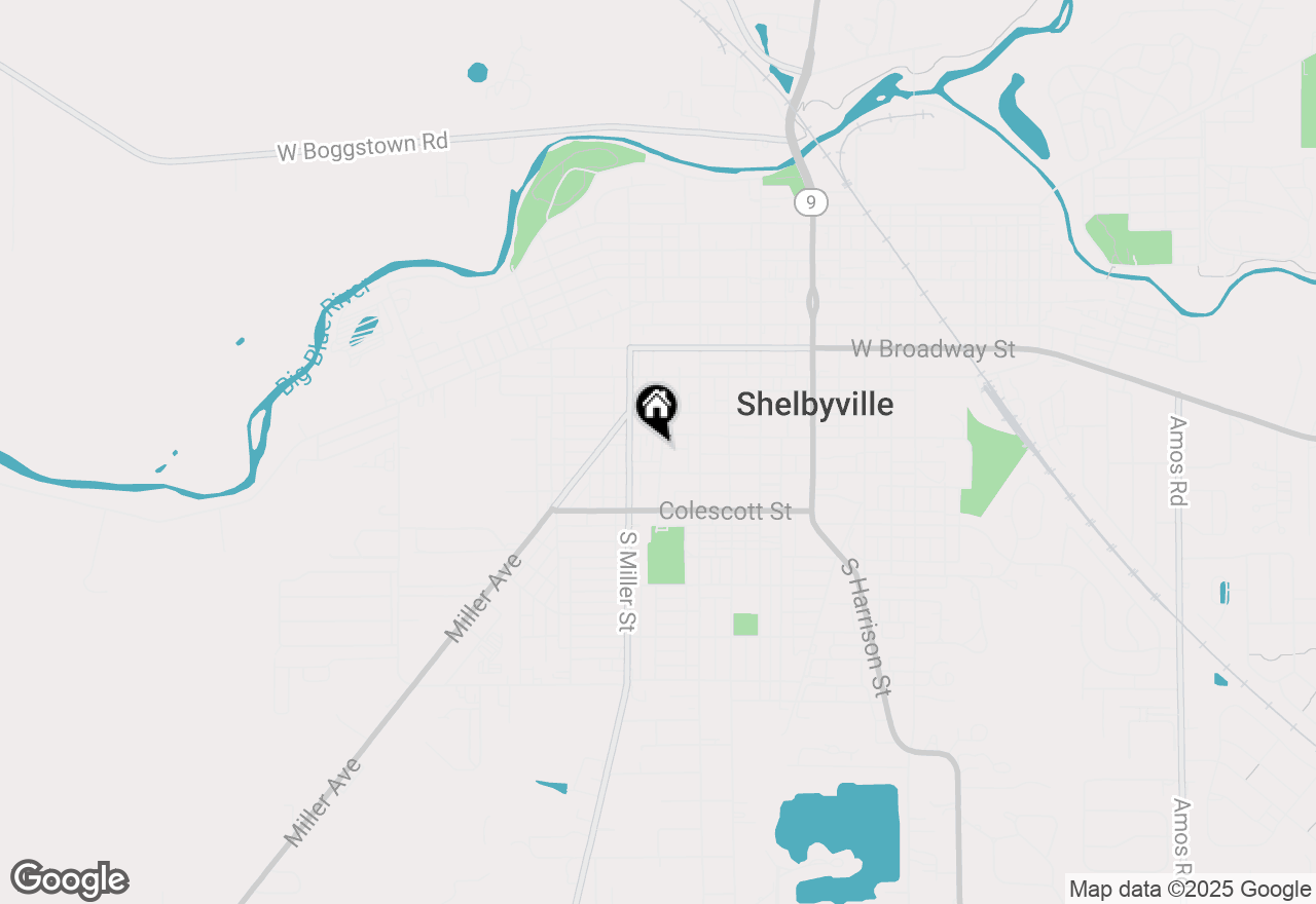 Map of 509 Shelby Street, Shelbyville, IN 46176