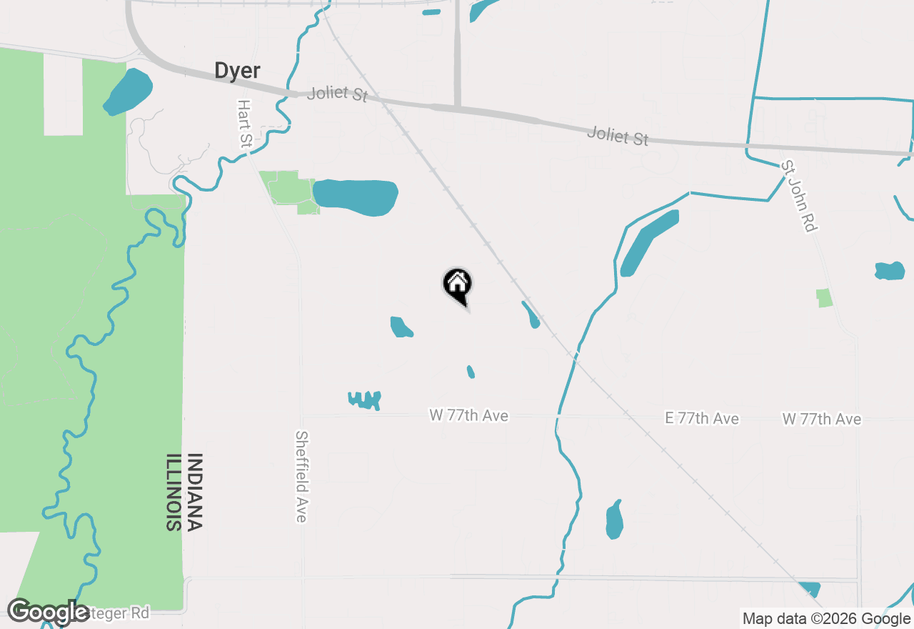 Map of 815 Schilling Drive, Dyer, IN 46311