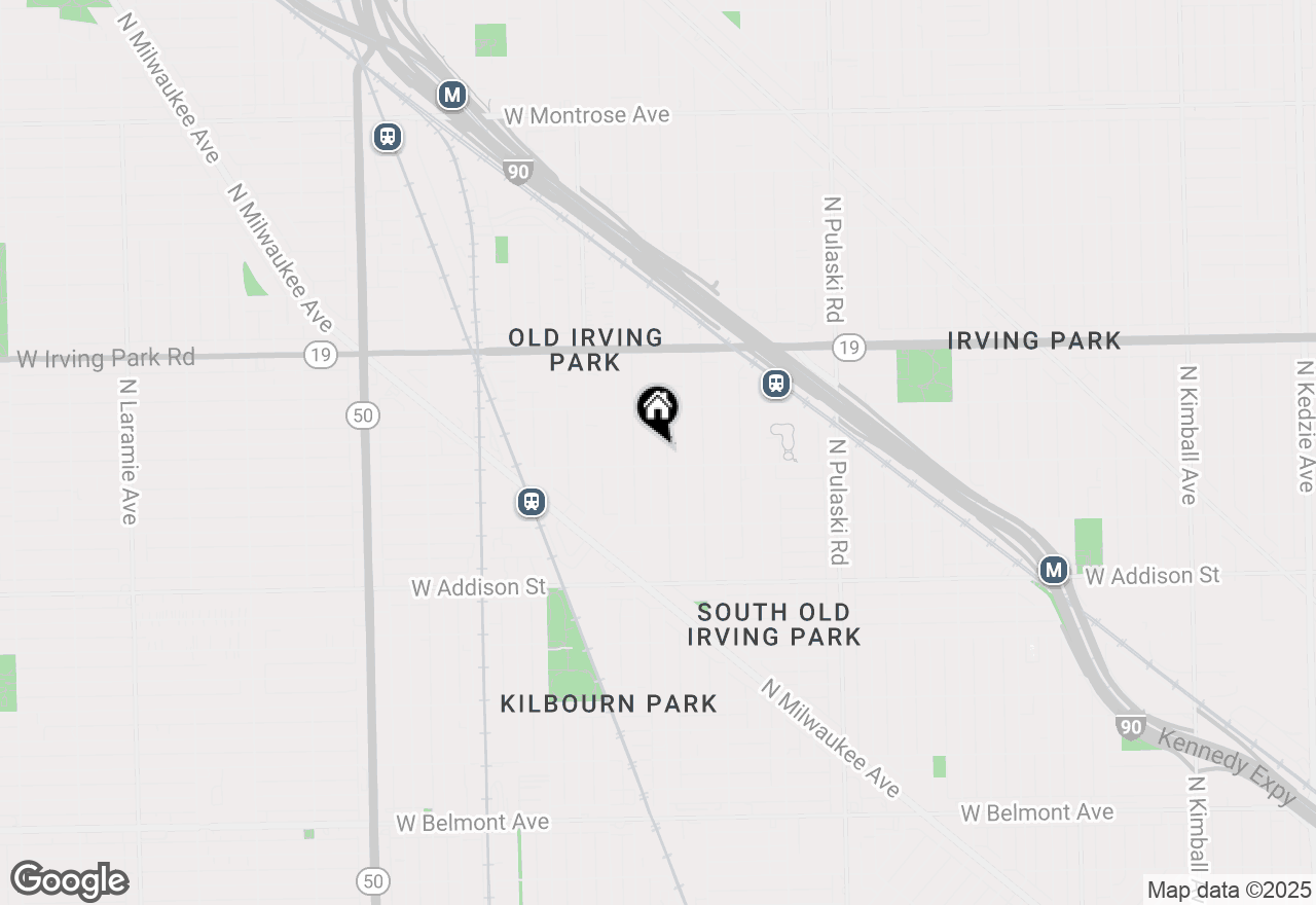 Map of 3811 N Kildare Avenue, Chicago, IL 60641