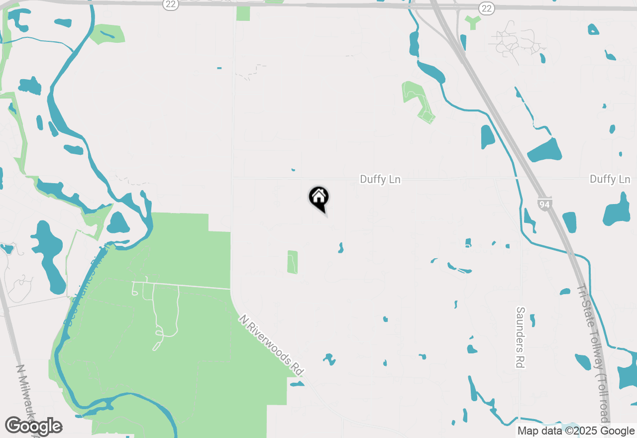 Map of 2940 Farner Court, Riverwoods, IL 60015