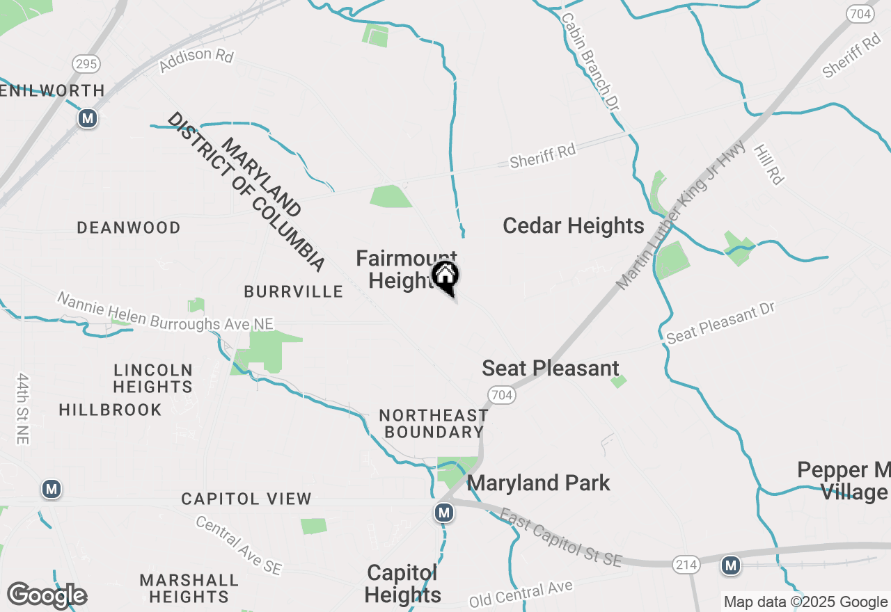 Map of 717 60th Place, Capitol Heights, MD 20743