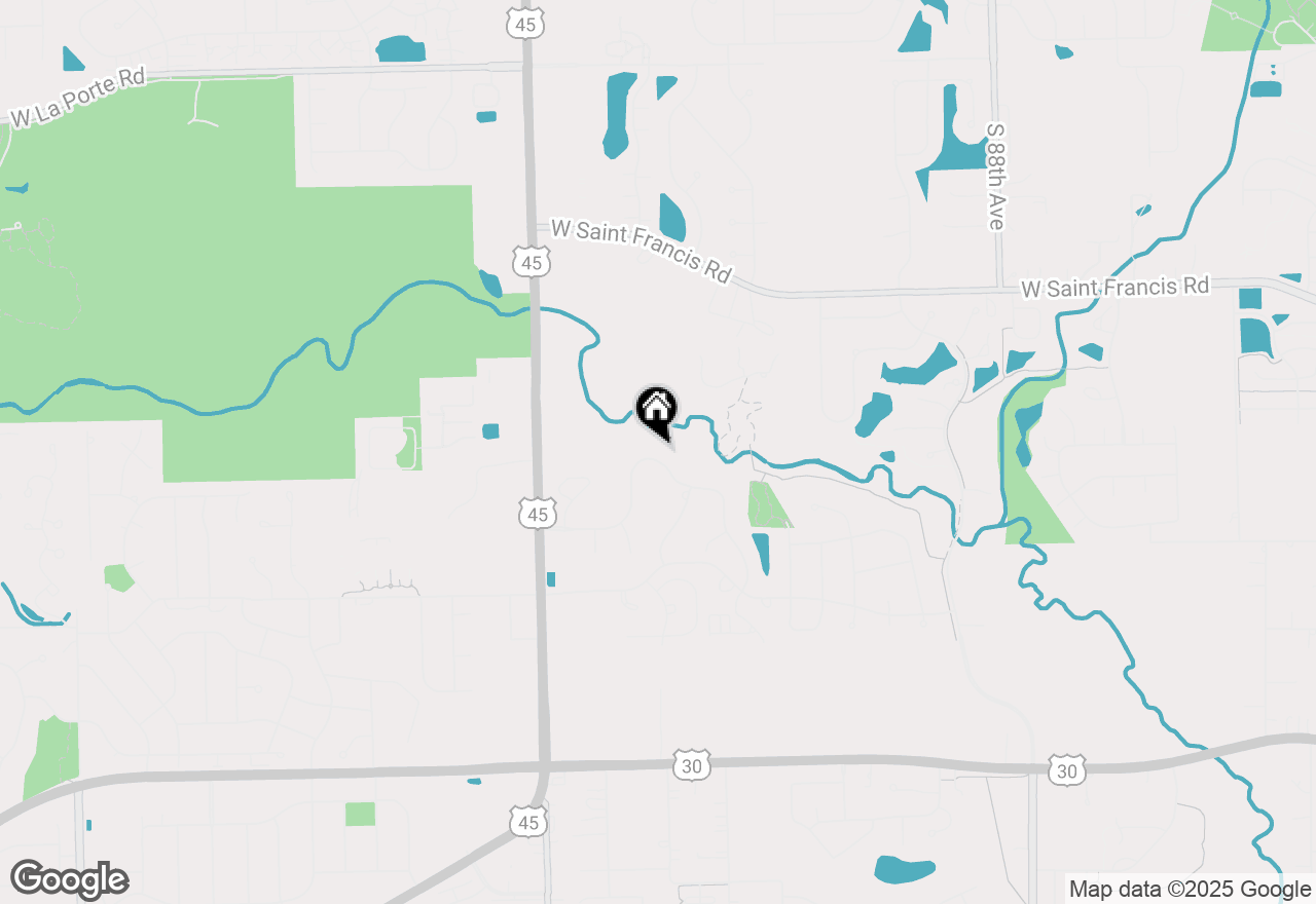 Map of 20556 Abbey Drive, Frankfort, IL 60423