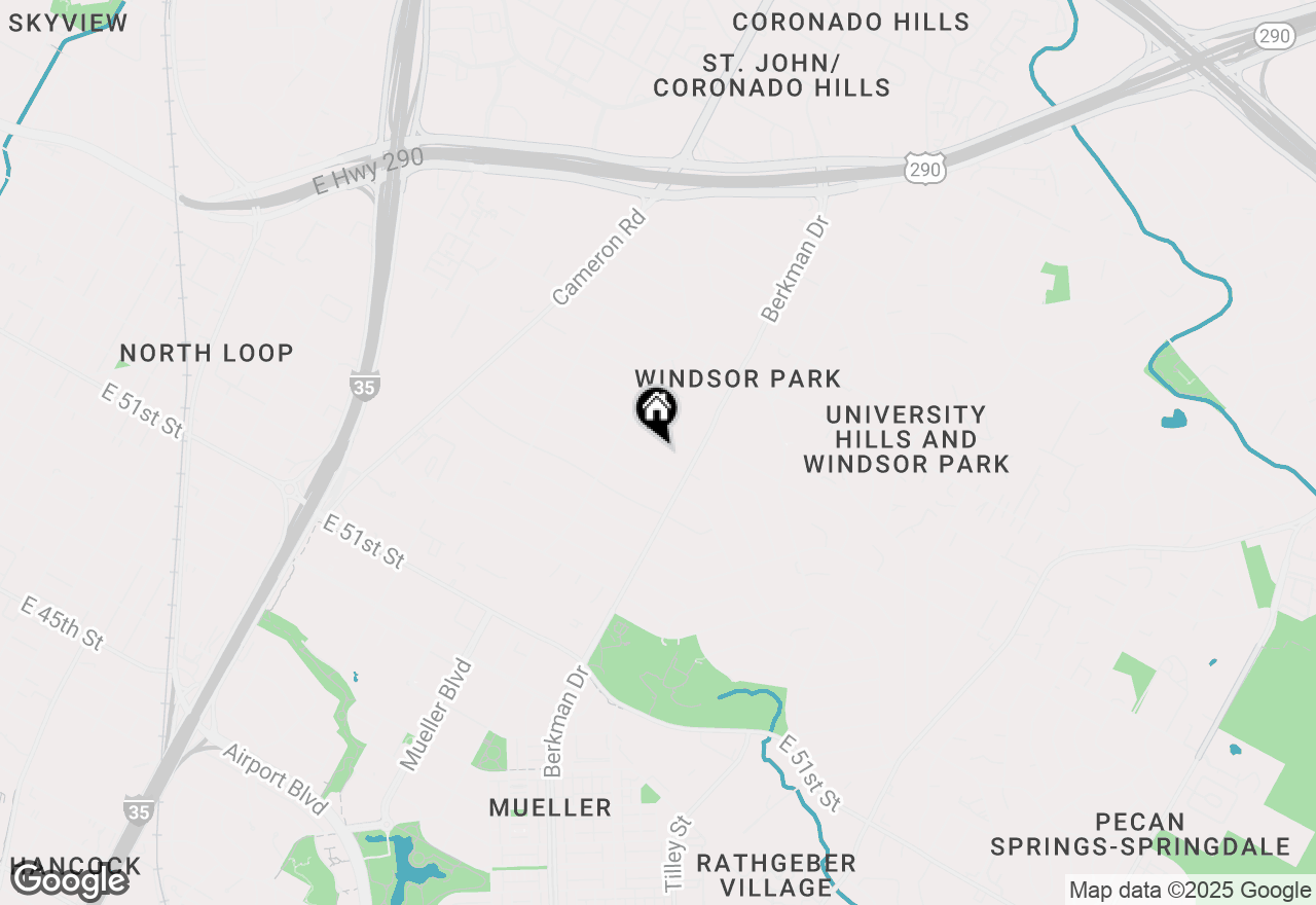 Map of 1600 Larkwood Dr, Austin, TX 78723