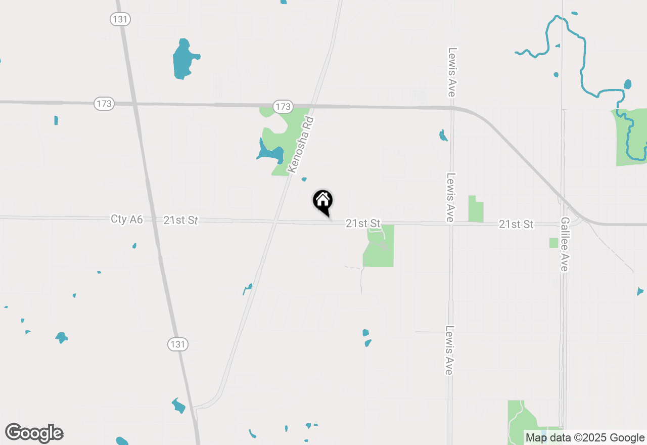 Map of 3602 21st Street, Zion, IL 60099