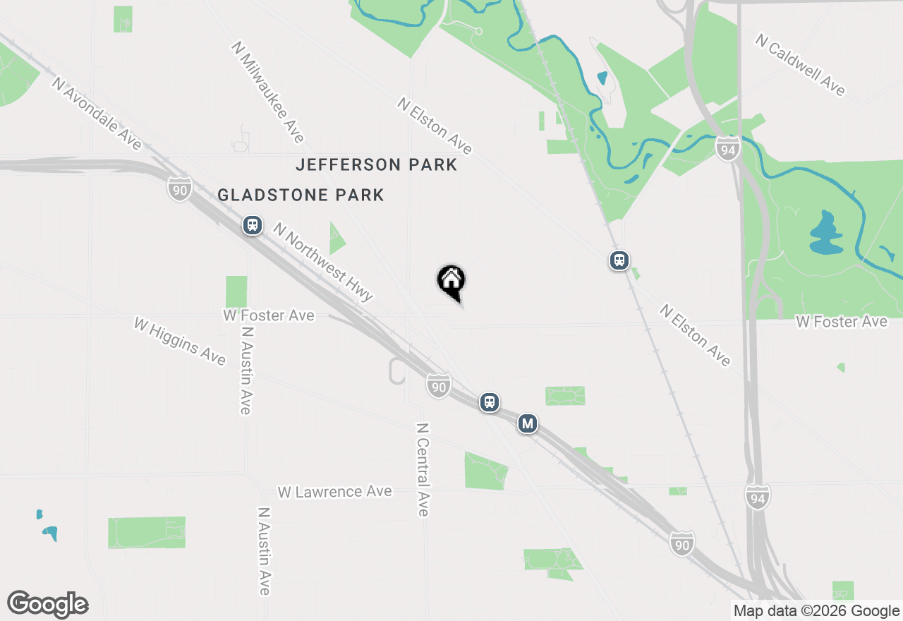 Map of 5478 W Gettysburg Street, Chicago, IL 60630