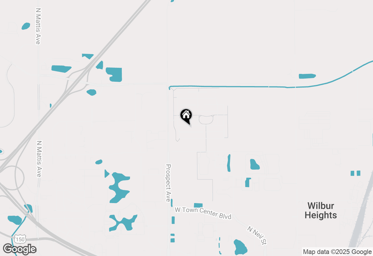 Map of 701 Bardeen Lane, Champaign, IL 61822