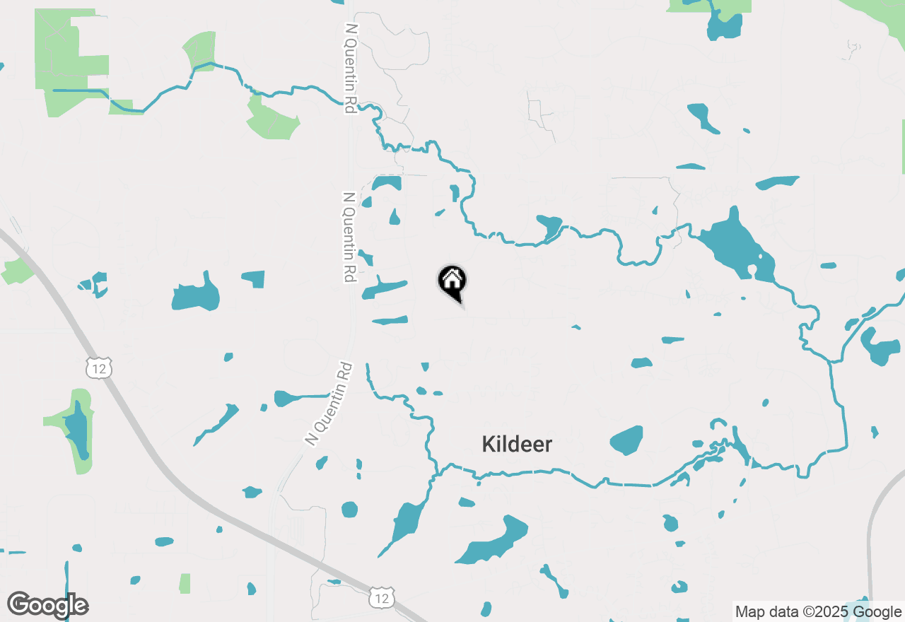 Map of 21438 W Brandon Road, Kildeer, IL 60047