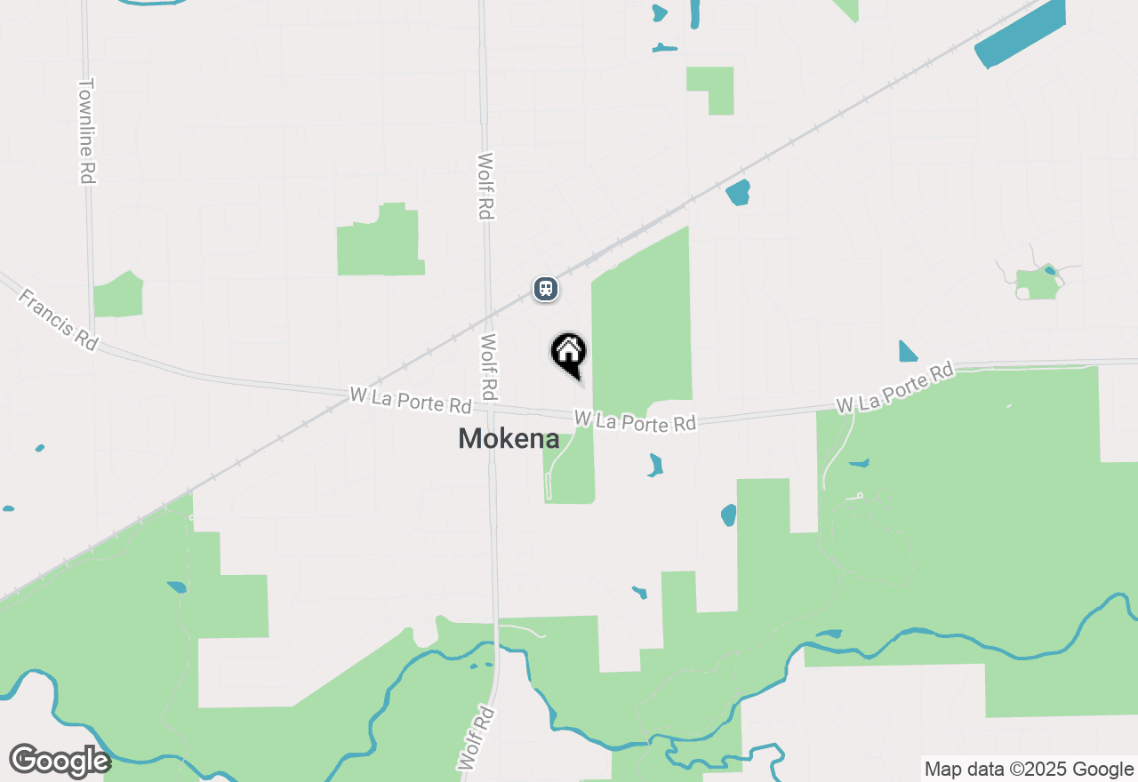 Map of 19916 Mokena Street, Mokena, IL 60448