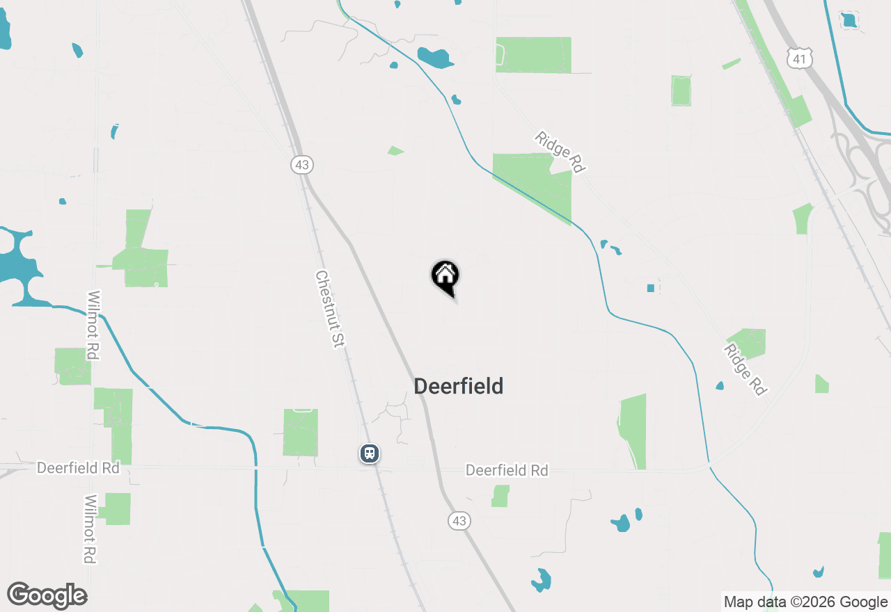 Map of 1211 Norman Lane, Deerfield, IL 60015