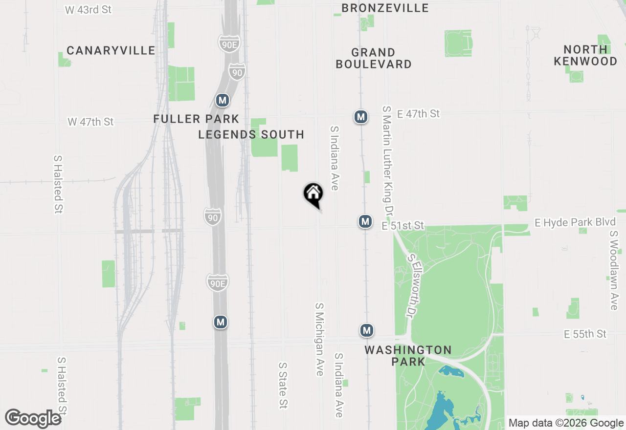 Map of 5032 S Michigan Avenue, Chicago, IL 60615