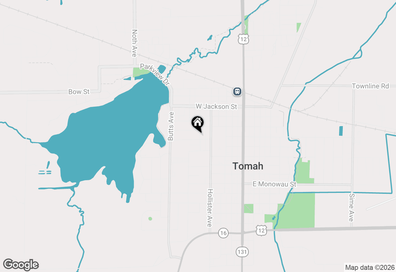 Map of 522 W Foster St, Tomah, WI 54660