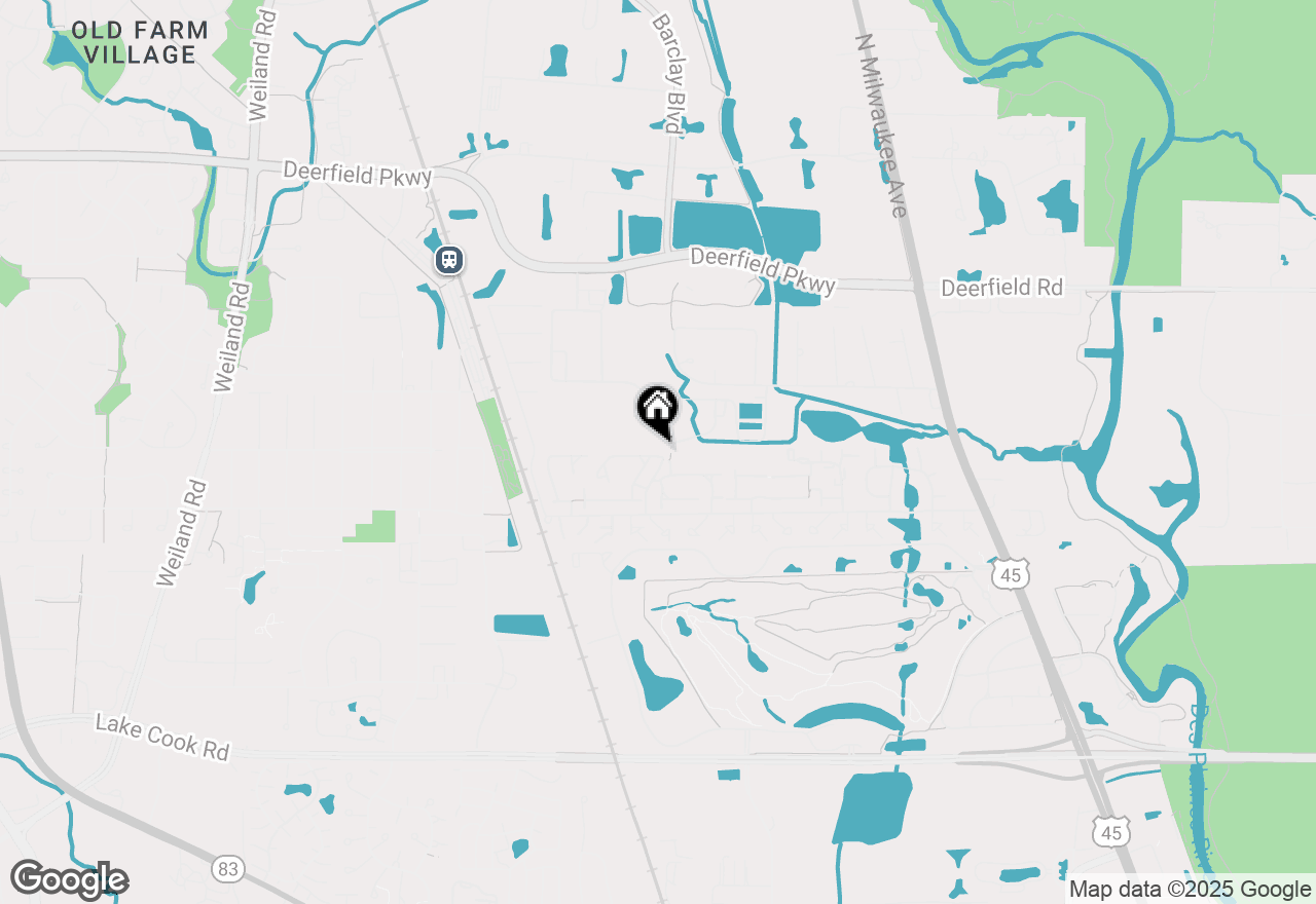 Map of 802 Swallow Street, Deerfield, IL 60015