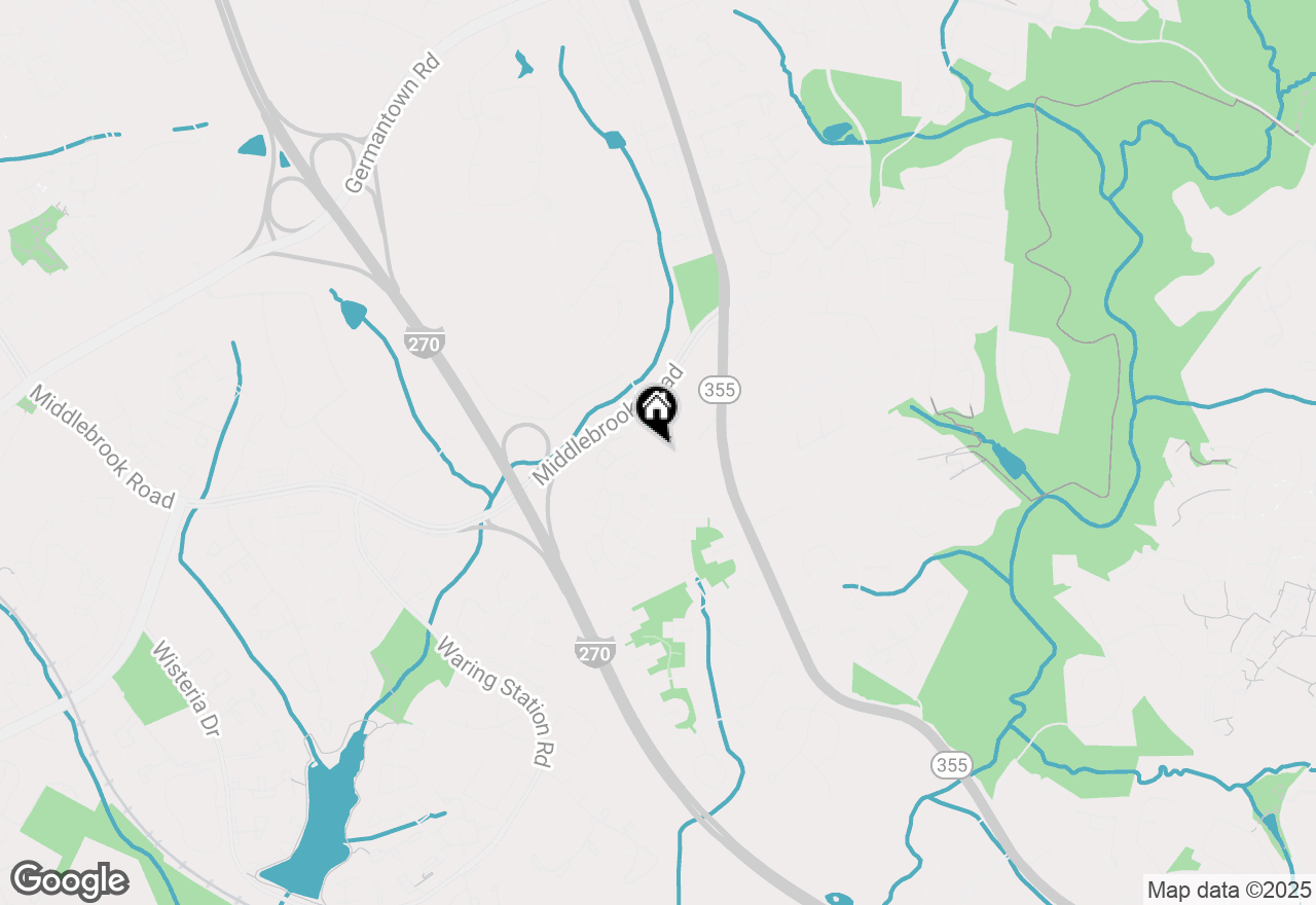 Map of 19525 Gunners Branch Road #D, Germantown, MD 20876