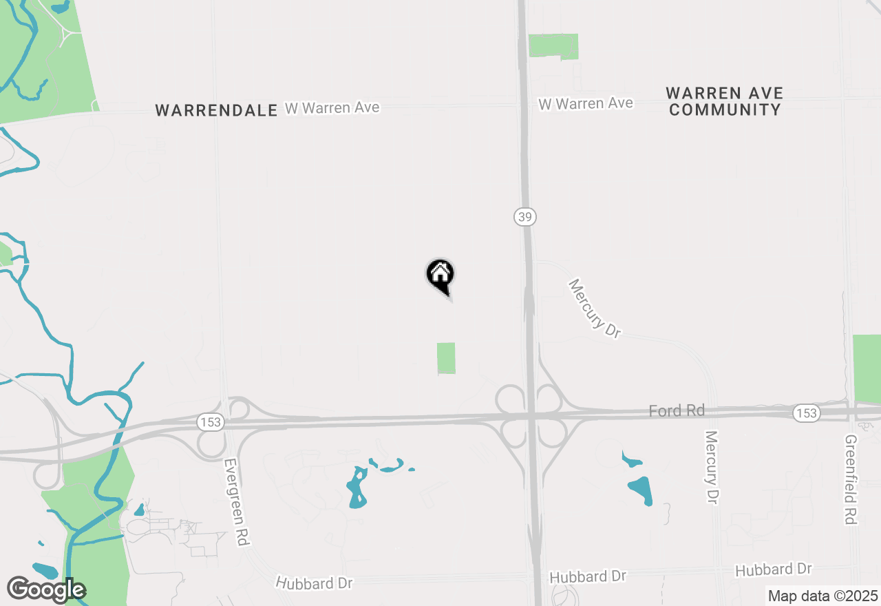 Map of 6160 Greenview Avenue, Detroit, MI 48228