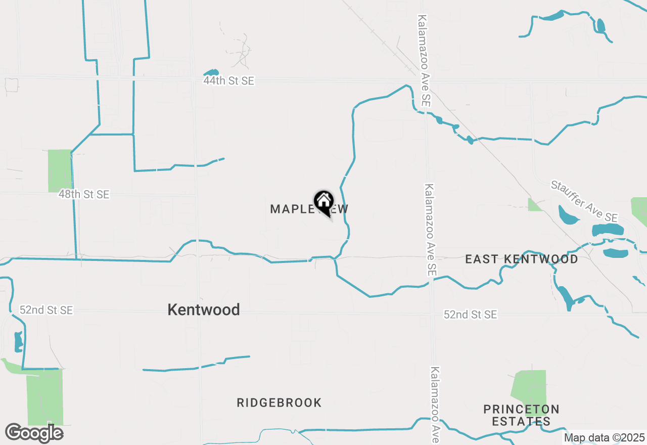 Map of 4909 Poinsettia Avenue Se, Grand Rapids, MI 49508