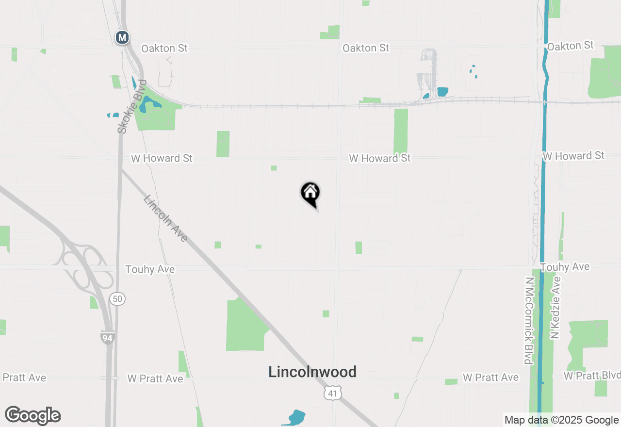 Map of 7625 N Karlov Avenue, Skokie, IL 60076