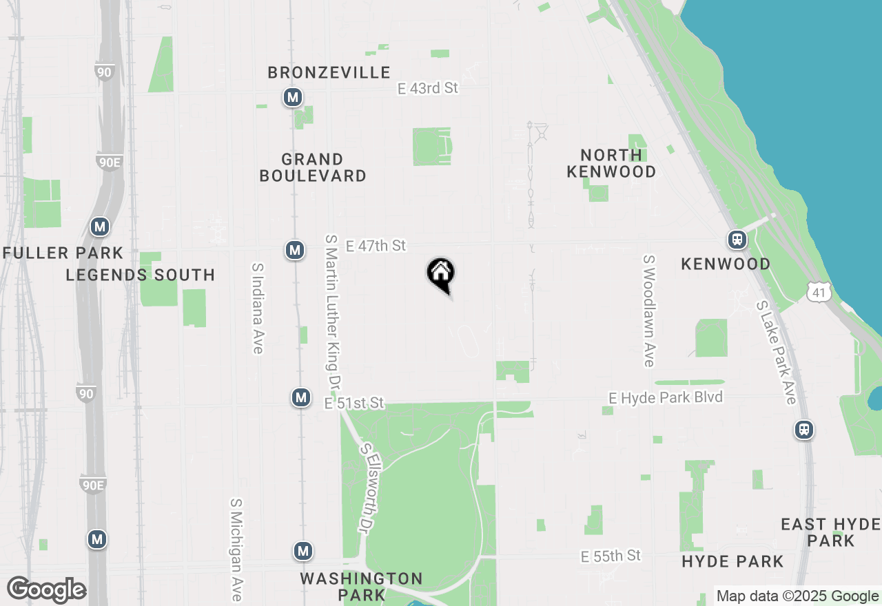 Map of 4829 S Champlain Avenue, Chicago, IL 60615