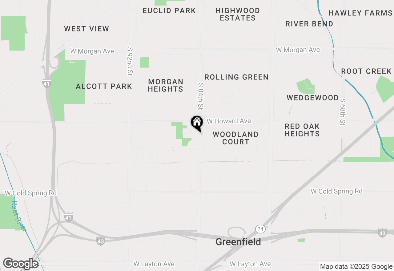 Map of 3965 S 84th St #5, Greenfield, WI 53228