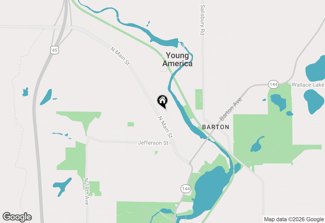 Map of 1920 Woodlawn Ave #1922, West Bend, WI 53090