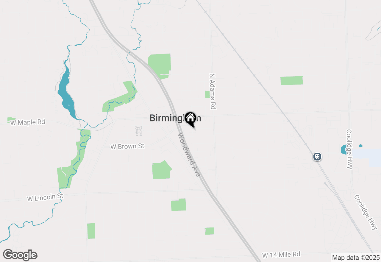 Map of 750 Forest Avenue #202, Birmingham, MI 48009