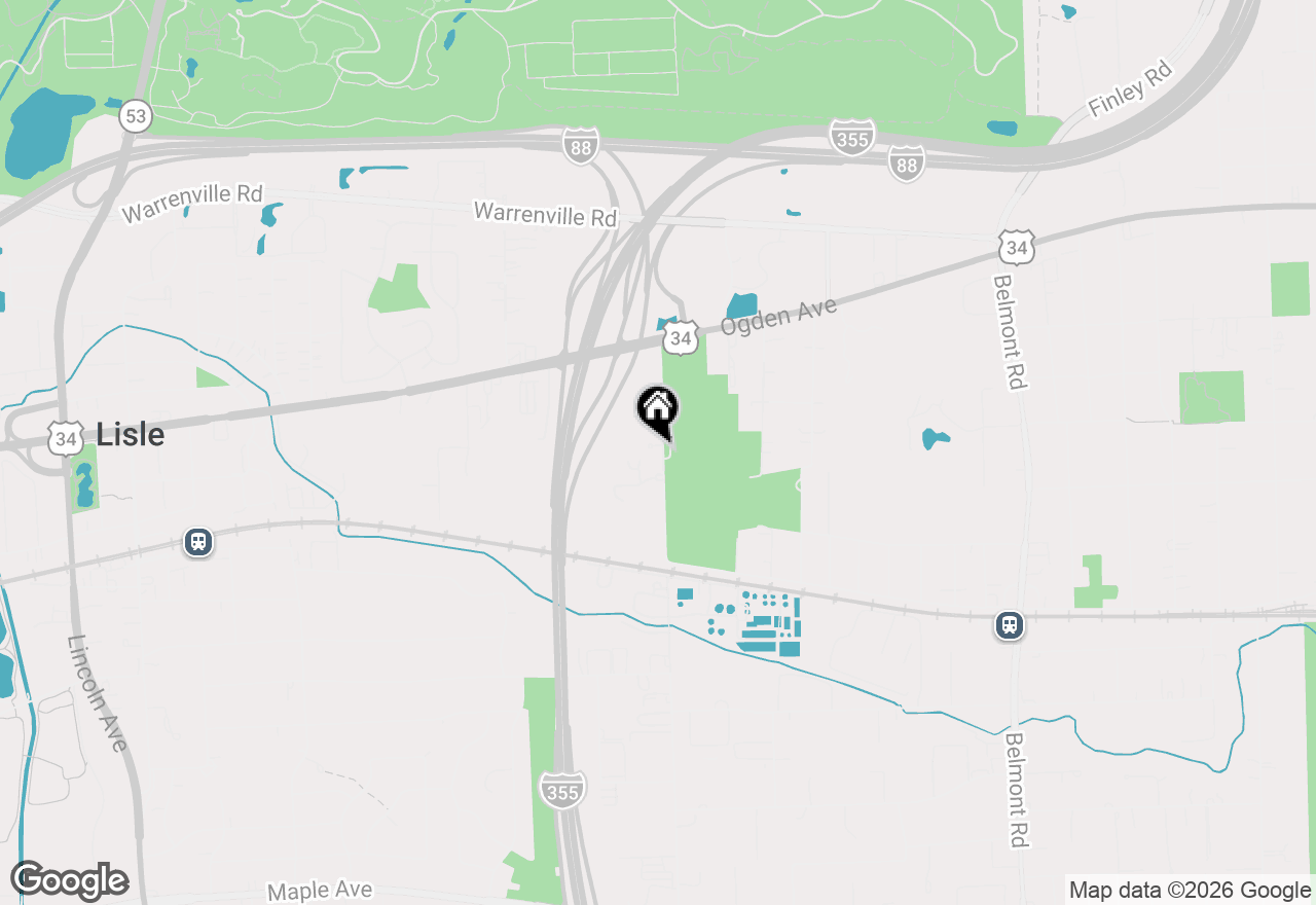 Map of 403 Provence Court, Lisle, IL 60532