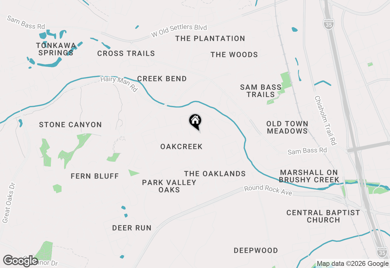 Map of 1209 Parrot Trl, Round Rock, TX 78681