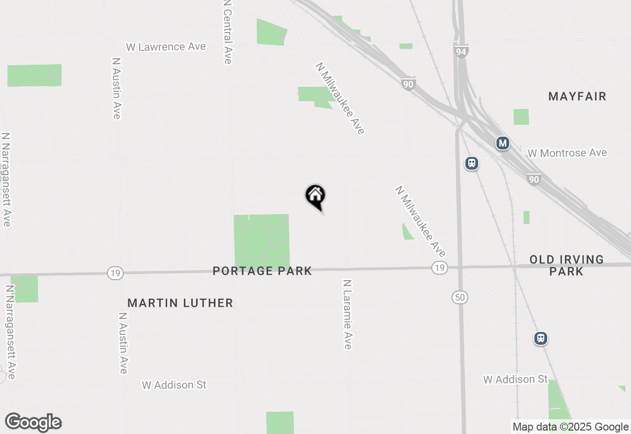 Map of 5301 W Berteau Avenue, Chicago, IL 60641