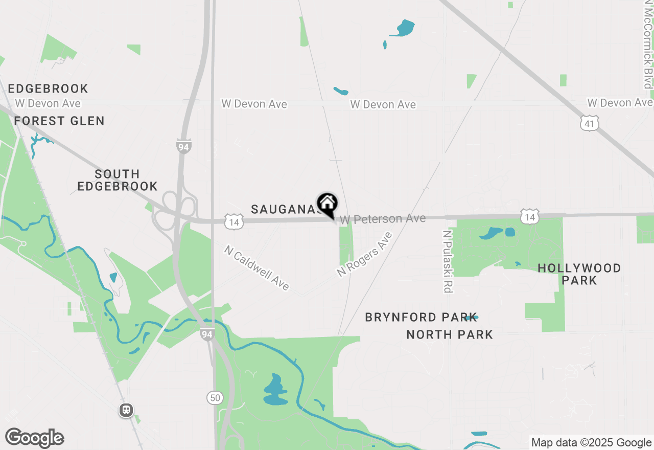 Map of 5950 N Kostner Avenue, Chicago, IL 60646