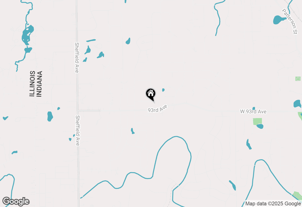 Map of 14067 W 92nd Lane, St. John, IN 46373