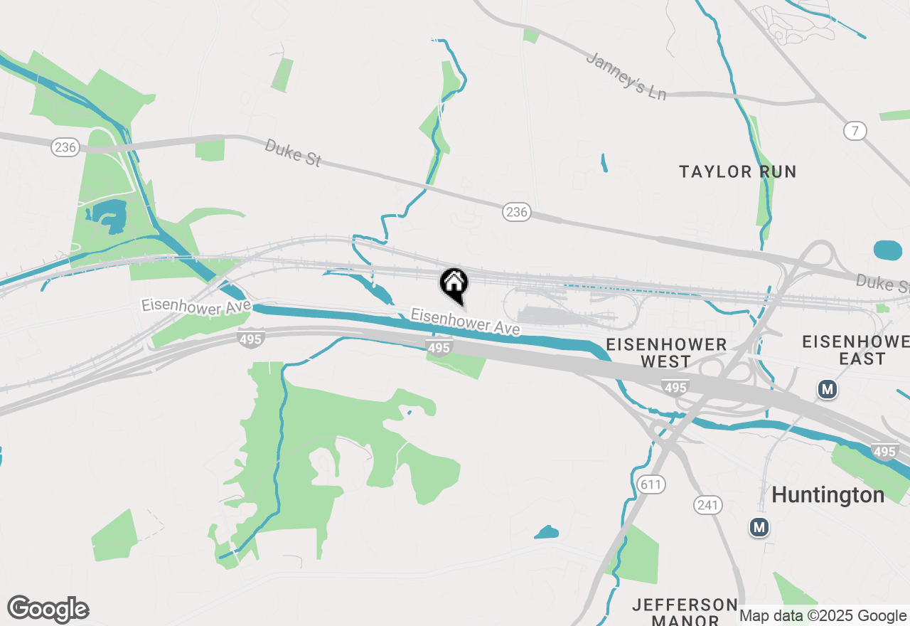 Map of 3813 Eisenhower Avenue, Alexandria, VA 22304