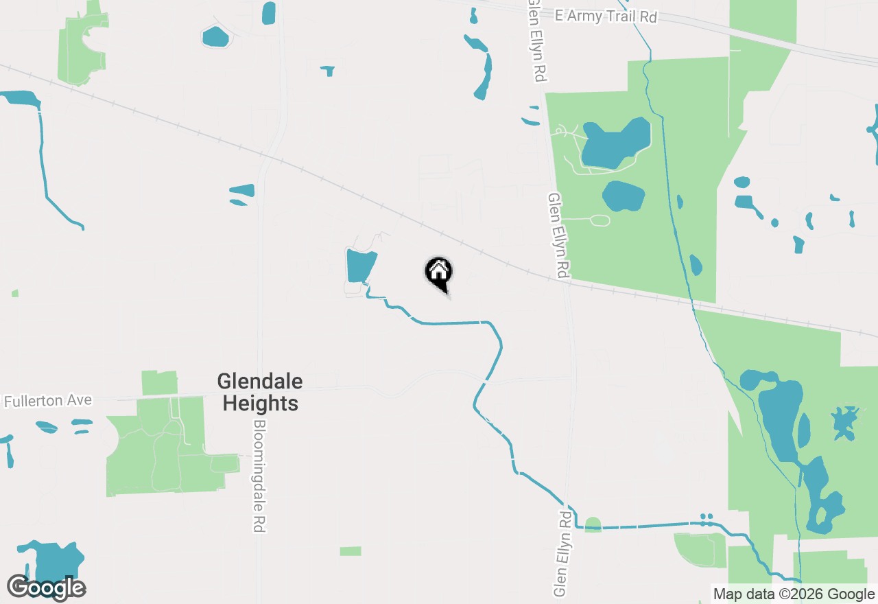Map of 431 Polo Club Drive, Glendale Heights, IL 60139