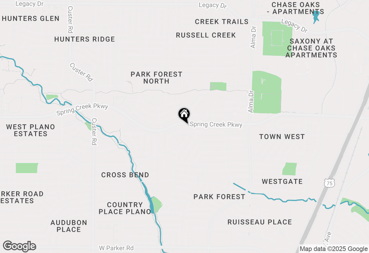 Map of 1506 W Spring Creek Parkway, Plano, TX 75023