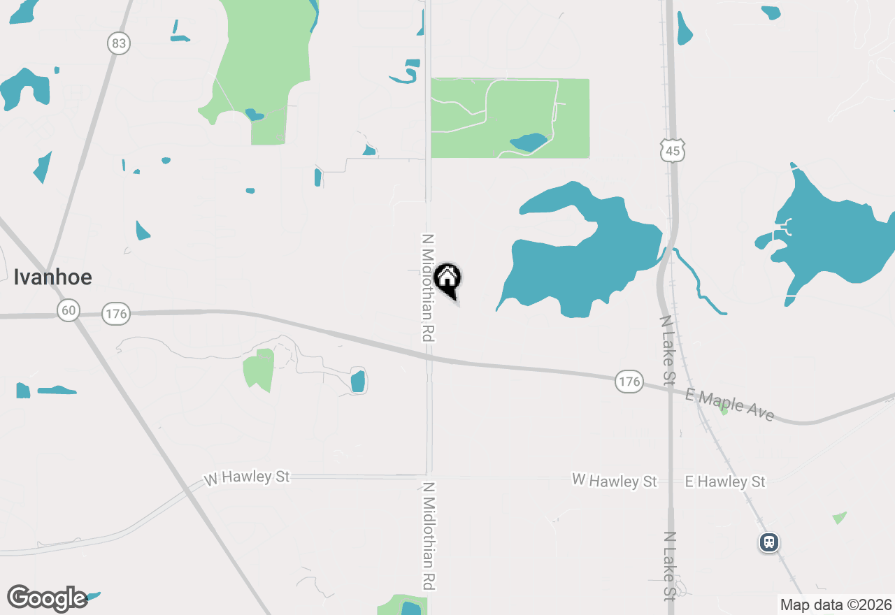 Map of 934 Highland Road, Mundelein, IL 60060