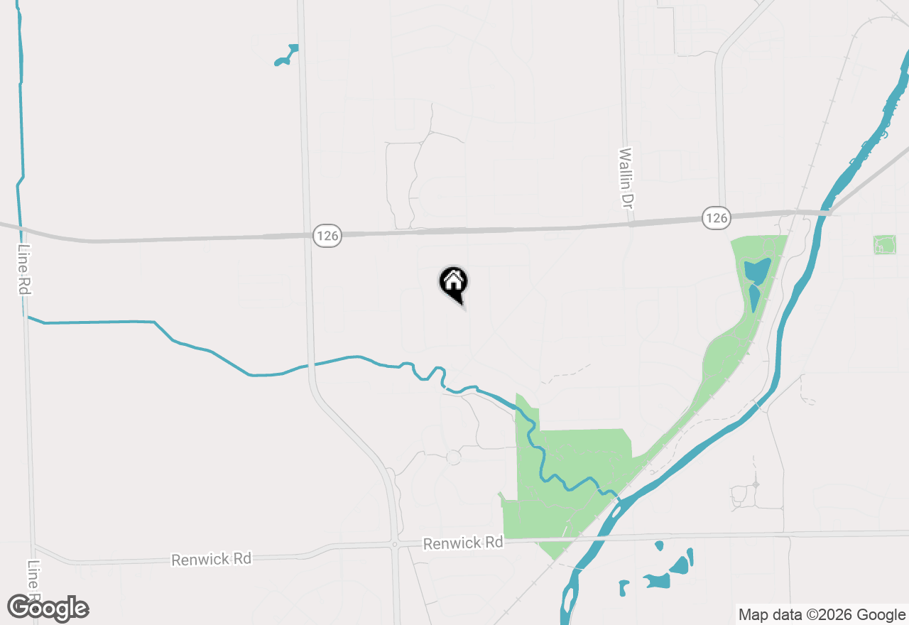 Map of 15309 S Buttercup Court, Plainfield, IL 60544
