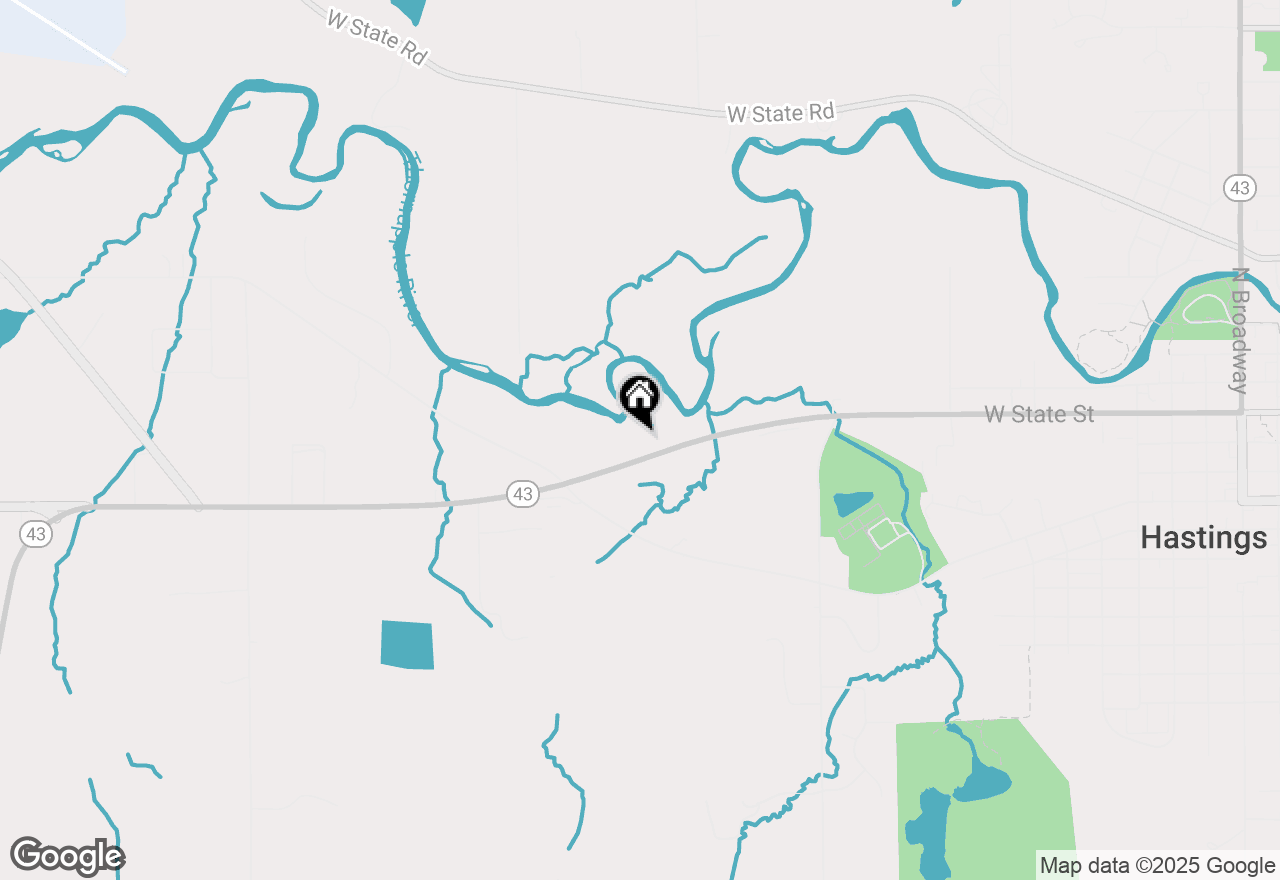 Map of 1450 W M-43 Highway #1, Hastings, MI 49058