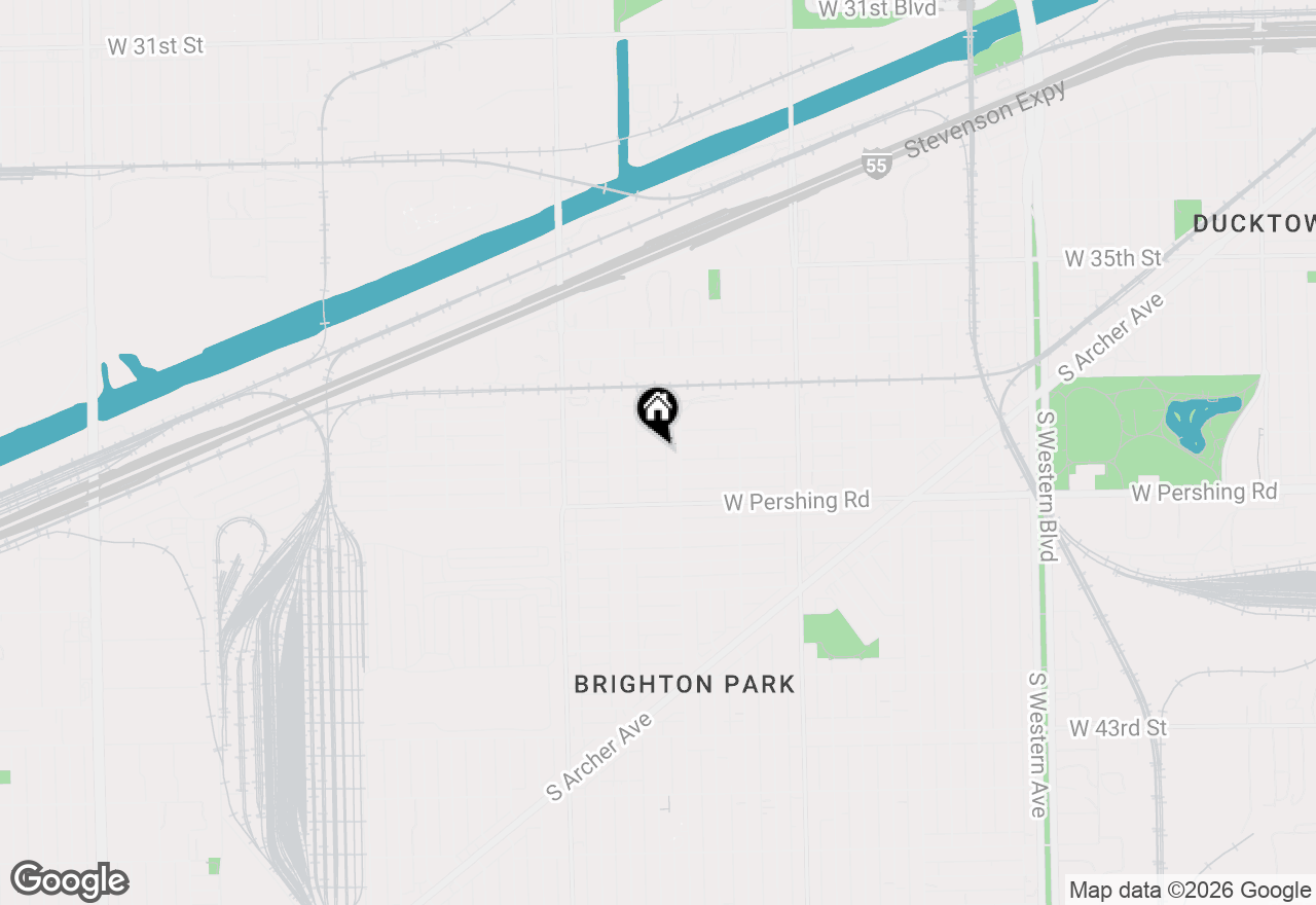 Map of 3021 W 38th Street, Chicago, IL 60632