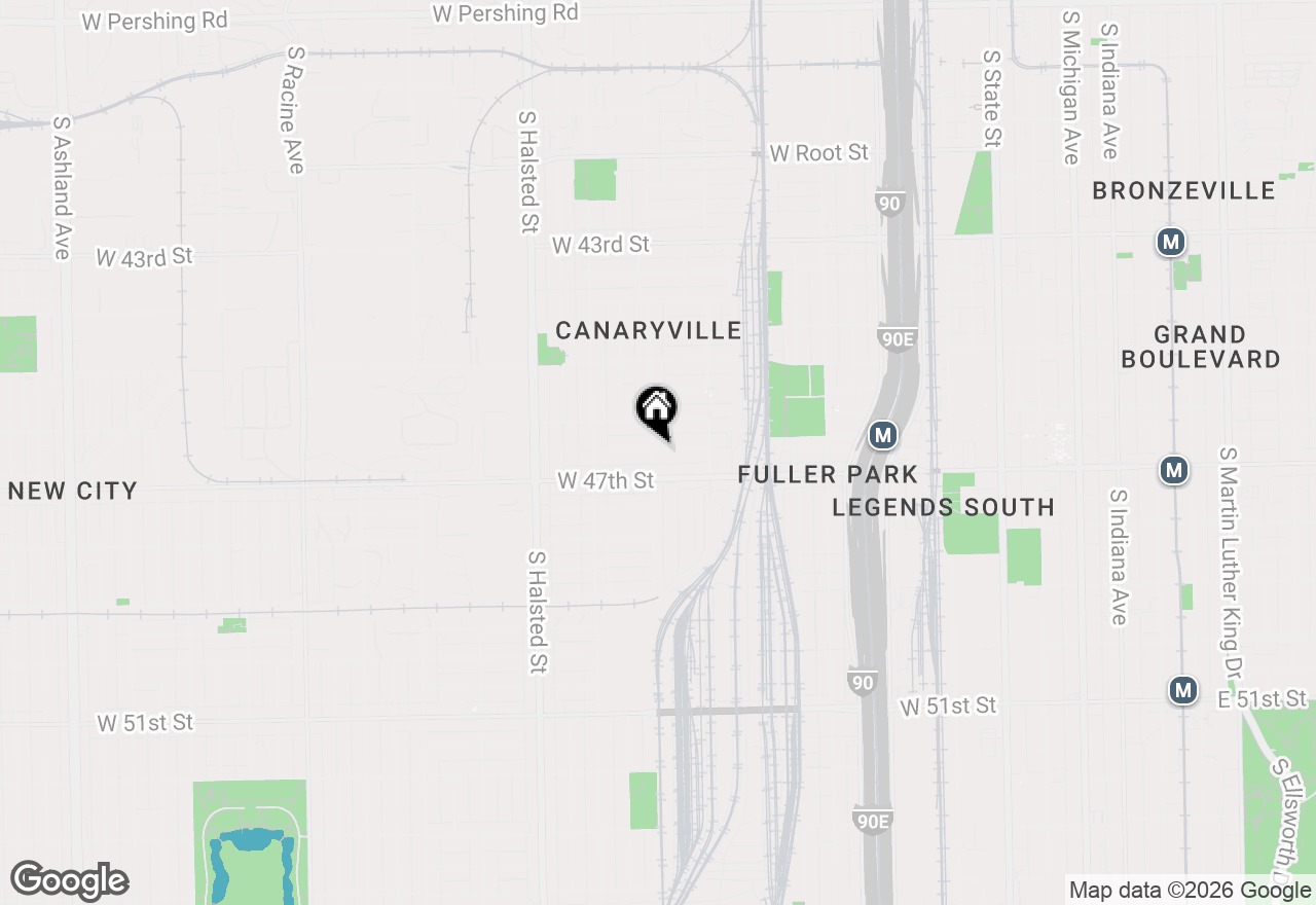 Map of 4635 S Wallace Street, Chicago, IL 60609