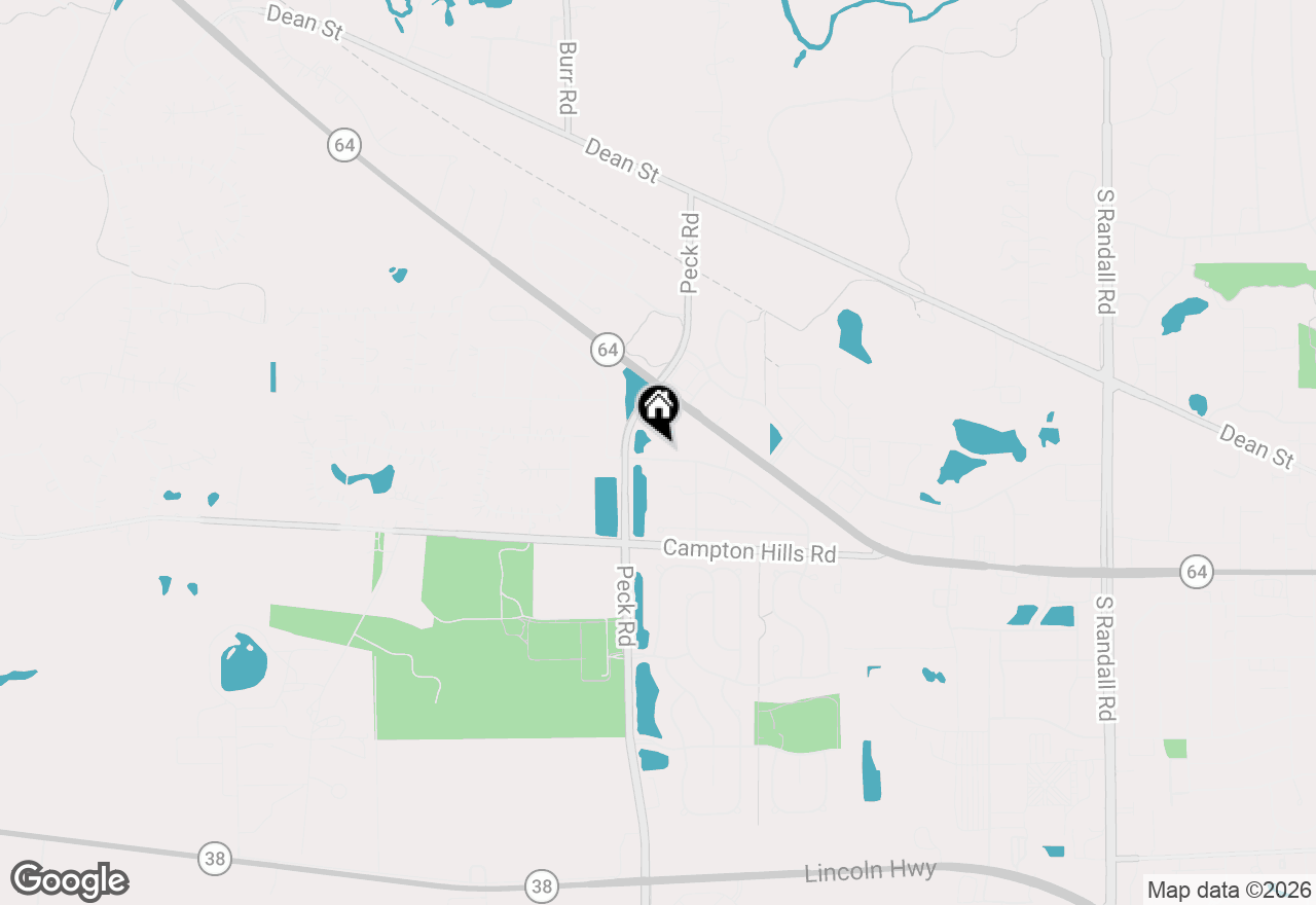 Map of 3368 Renard Lane, St. Charles, IL 60175